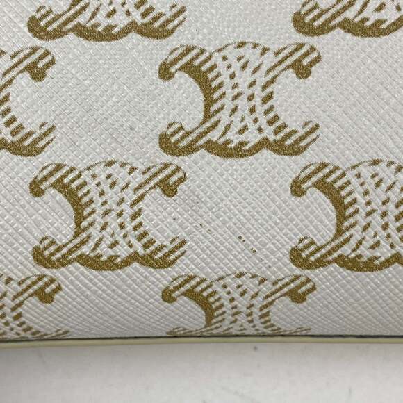 Celine Mini Vertical Cabas Triomphe 2-Way Shoulder/Handbag in Coated Canvas, ... - Picture 4 of 9